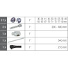 Coffret De Douilles Et Accessoires 1'', 22 Pièces