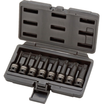 Jeu De 8 Douilles Tournevis À Chocs Longues Torx® 1/2'', T30 À T80