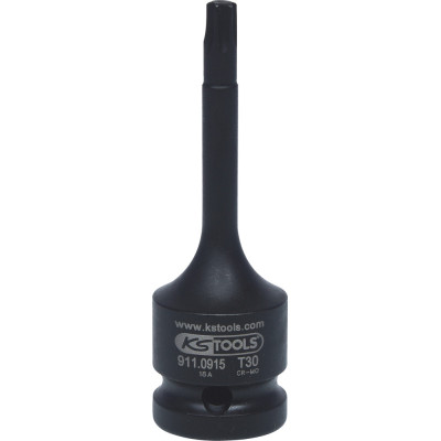 Douille Tournevis Longue À Chocs Torx® 1/2'', T30 - Sur Carte