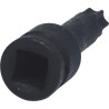 Douille Tournevis Longue À Chocs Torx® 1/2'', T60 - Sur Carte