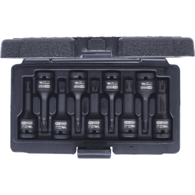 Coffret De 9 Douilles Tournevis À Chocs Longues Ribe® 1/2'', M5 À M14