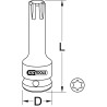 Douille Tournevis À Chocs Longue Ribe® 1/2'', M14 - Sur Carte