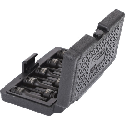 Coffret De 9 Douilles Tournevis À Chocs Longues Xzn® 1/2", M4 À M16