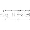 Tournevis Ergotorque® Flexible, L.500 mm - 5 mm