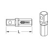 Adaptateur Pour Visseuse, 1/4''