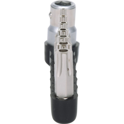 Jeu D'Embouts De Vissage Torx Percé 5 Pans 1/4'', 8 Pièces
