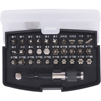 Mini Coffret D'Embouts De Vissage Et Porte-Embouts 1/4'', 32 Pcs