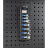 Jeu De 7 Clés À Tuyauter 3/8'' 12 Pans À Tête Pivotante, 11-19 mm
