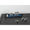 Jeu De 7 Clés À Tuyauter 3/8'' 12 Pans À Tête Pivotante, 11-19 mm