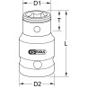Douille Porte-Embouts 1/2'' - 5/16'' Du Coffret 515.1000