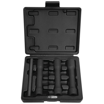 Coffret De 3 Douilles 1/2'' Pour Écrous Abîmés, 17-19-21 mm + Chasse Axe