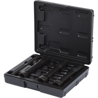 Coffret De 3 Douilles 1/2'' Pour Écrous Abîmés, 17-19-21 mm + Chasse Axe