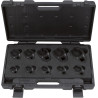 Coffret De 10 Douilles À Tuyauter 3/8'' - 1/2'' - 3/4'', 19-46 mm