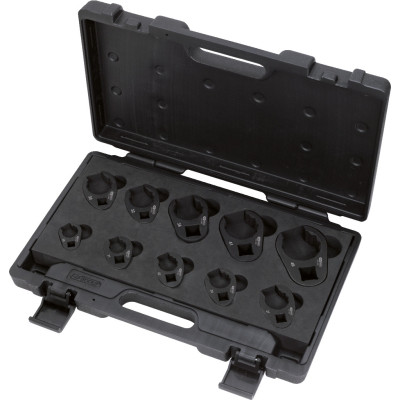 Coffret De 10 Douilles À Tuyauter 3/8'' - 1/2'' - 3/4'', 19-46 mm