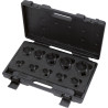 Coffret De 10 Douilles À Tuyauter 3/8'' - 1/2'' - 3/4'', 19-46 mm