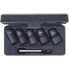Coffret De 6 Douilles À Chocs 1/2'' Pour Vis Et Écrous Abimés, 19-25 mm