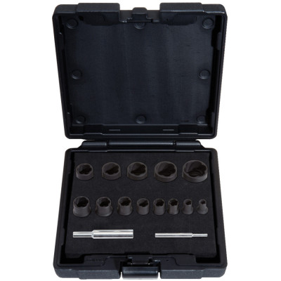 Module De Douilles À Chocs 1/4''-1/2'' Pour Vis Et Écrous Abîmés, 6 À 27 mm, 15