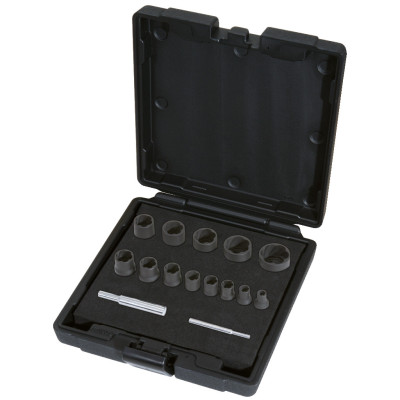 Module De Douilles À Chocs 1/4''-1/2'' Pour Vis Et Écrous Abîmés, 6 À 27 mm, 15