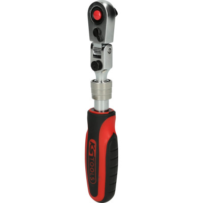Cliquet Téléscopique Réversible 1/4'' À Tête Articulée, 72 Dents