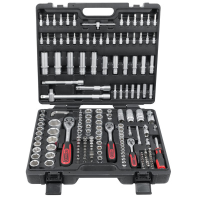 Coffret De Douille 1/4 3/8 1/2, 179Pcs