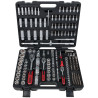 Coffret De Douilles Et Accessoires 1/4 + 3/8 + 1/2, 195 Pcs