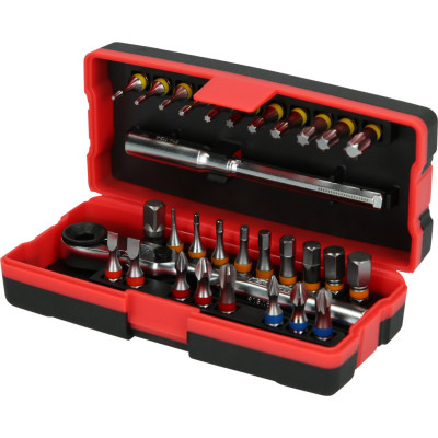 Coffret De 28 Embouts De Vissage 1/4'' À Code Couleur Torsionpower®