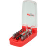 Jeu D'Embouts De Vissage Torx - Torx Percé À Code Couleur Torsionplus, 15 Pcs