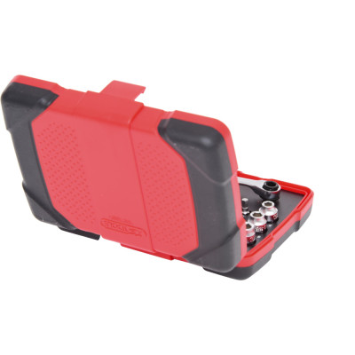 Coffret De Douilles Traversantes De 5 À 14Mm Et Embouts De Vissage 1/4, 31 Pcs