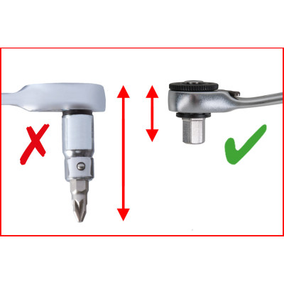 Coffret De Douilles Traversantes De 5 À 14Mm Et Embouts De Vissage 1/4, 31 Pcs