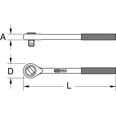 Mini cliquet porte-embouts réversible articulé 1/4’’ 72 dents, des coffrets 918.3015 - 918.30