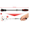 Cliquet Télescopique Réversible 1/2'' À Tête Articulée, 72 Dents