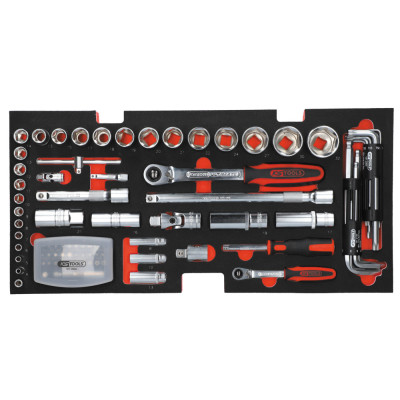 Coffre À Outils Ultimate Équipé - 3 Tiroirs Et Plateau - 114 Pcs