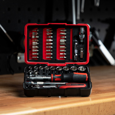 Coffret De Douilles Et Accessoires Ultimate 1/4'', 44 Pièces