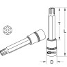 Douille Tournevis Ultimate® Ribe® 1/2'', L.110 mm - M14