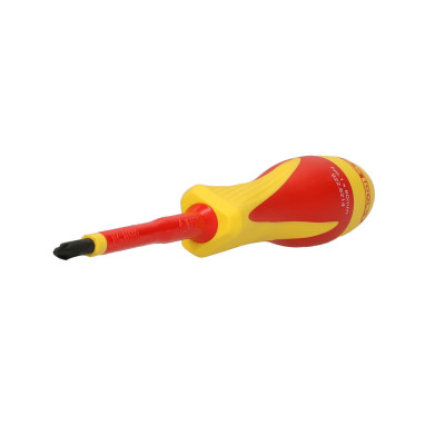 Tournevis Pozidriv® Bi-Matière Isolé 1000V, Pz1 - 80X185 mm
