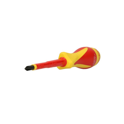 Tournevis Pozidriv® Bi-Matière Isolé 1000V, Pz2 - 100X205 mm
