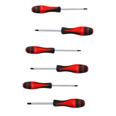 Jeu De 6 Tournevis Ultimate Torx® Percé, Tb10 À Tb40