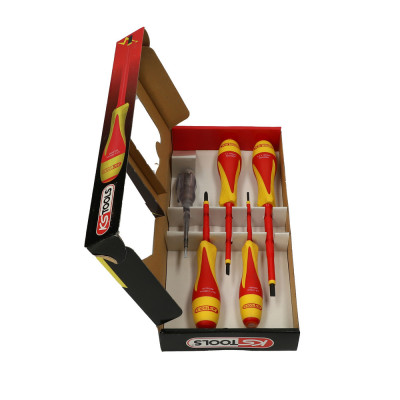 Jeu De 4 Tournevis Isolés Ultimate Et 1 Tournevis Testeur