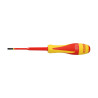 Tournevis Fente Bi-Matière Isolé 1000V - 4,0 X 100Mm Pour Borniers Électriques