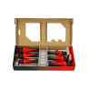 Jeu De 6 Tournevis Ultimate, Fente - Pz