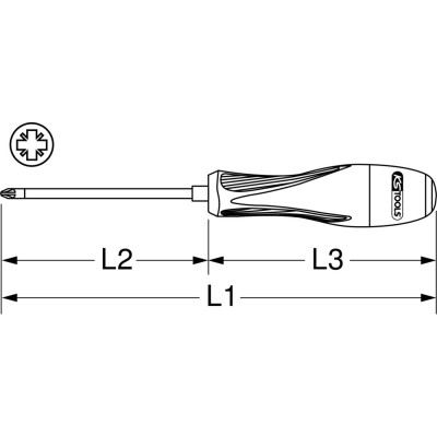Tournevis Ultimatemax® Pozidriv®, Pz1