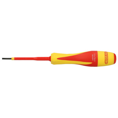 Tournevis Fente Bi-Matière Isolé 1000V, 2,5X75 mm