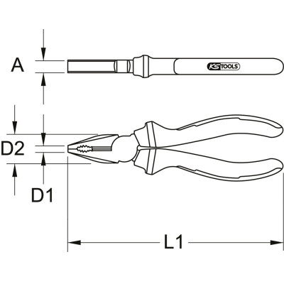 Pince Universelle Ultimate®, L.165 mm