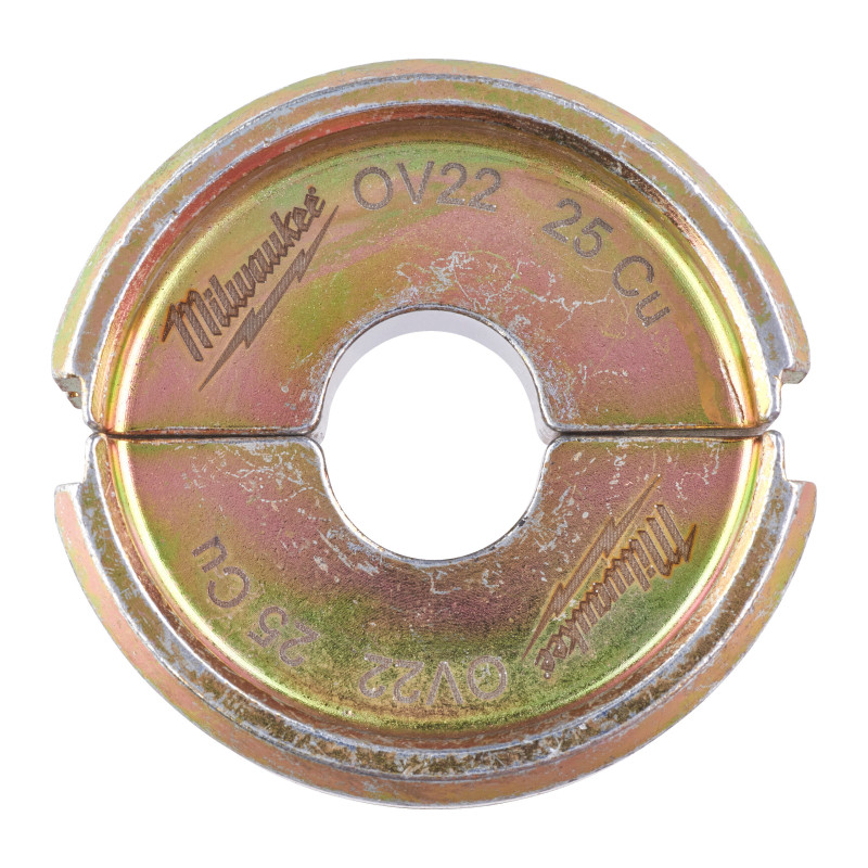 C22 Cu 25/C6 - Matrice De Sertissage 25 Mm²-Milwaukee Systeme Attachement