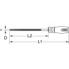 Lime Ronde Berylliumplus Bâtarde 250Mm