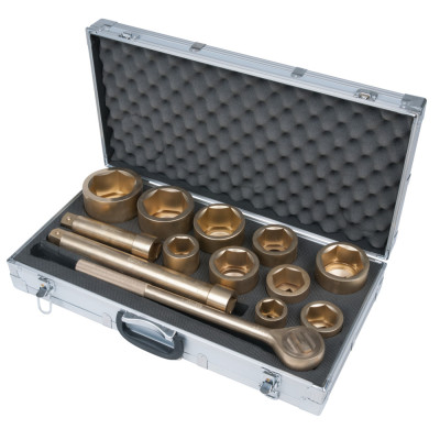 Coffret De Douilles Bronzeplus 1'', 13 Pièces