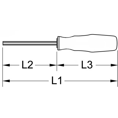 Tournevis Bronzeplus 6Mm, 125Mm