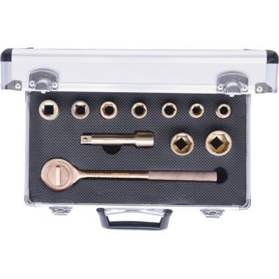 Coffret De Douilles Bronzeplus, 11 Pièces