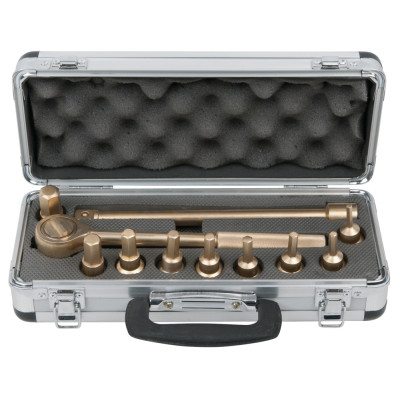 Coffret De Douilles Tournevis Bronzeplus, 11 Pièces