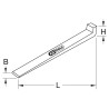 Coin À Rebord Bronzeplus L.400 X H.40Mm X L.30Mm